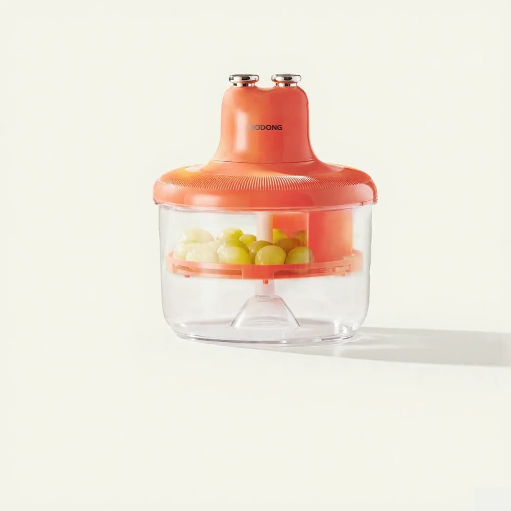 Curățător automat de fructe și decojitor de usturoi