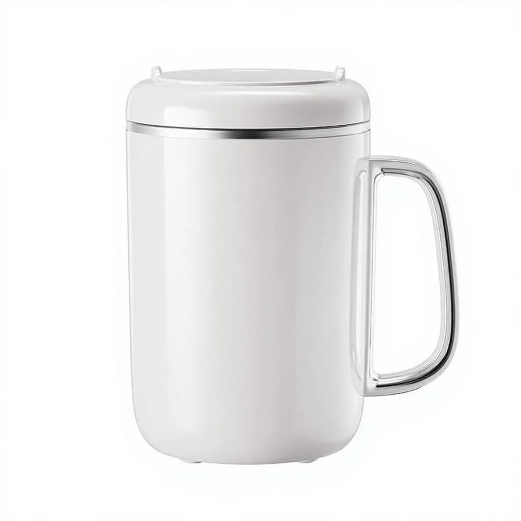 Căniță electrică portabilă pentru fiert, 450ml, 220V, cu filtru și linguriță
