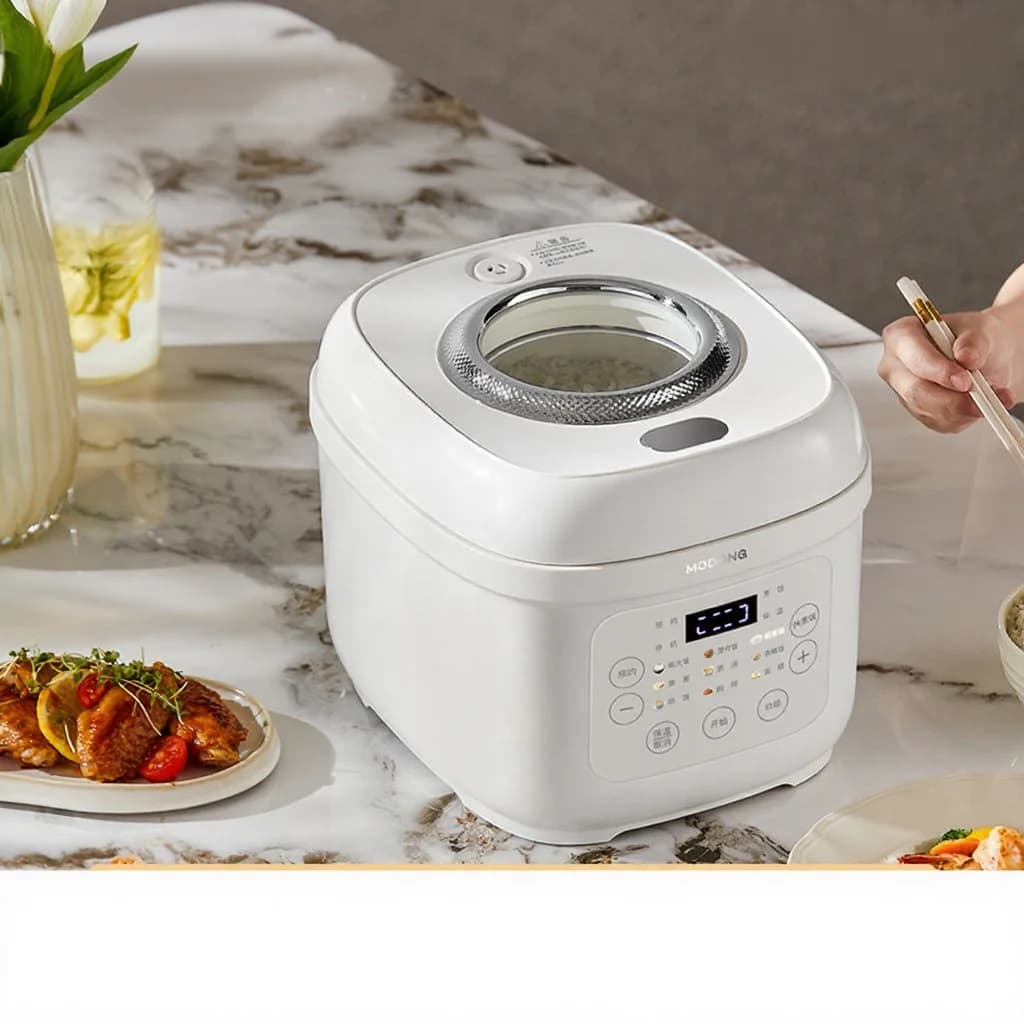 Oală electrică de orez de 3L cu vas interior acoperit cu ceramică