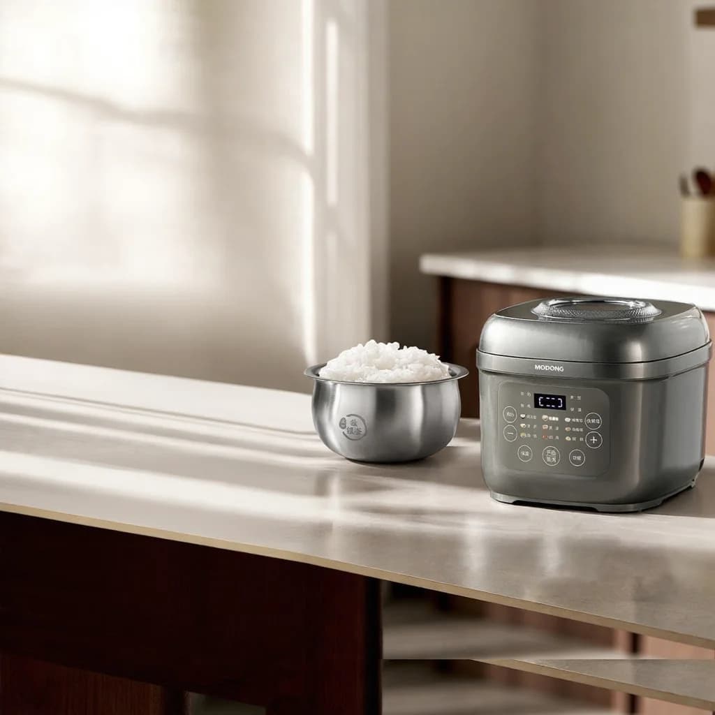 Orezar electric 3L cu menținere cald, timer și funcție de aburire