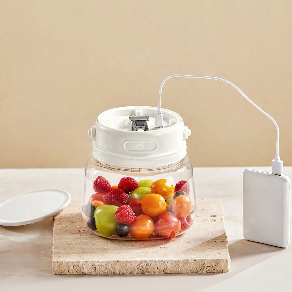 Spălător portabil de fructe cu oxigen activ, 3.7V fără fir
