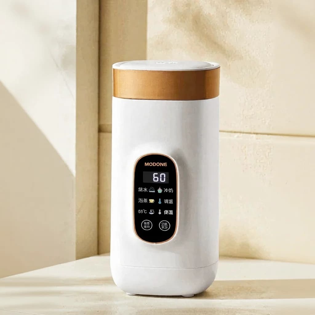 Cană electrică portabilă de încălzire 650ml cu vas interior 304 sau 316