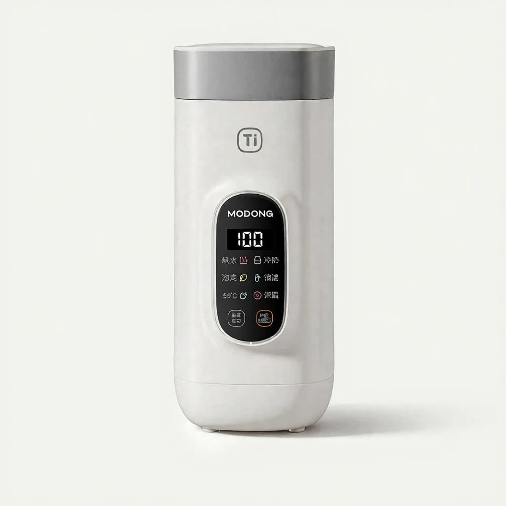 Cană electrică de încălzire a apei din titan pentru călătorii, 650ml, 220V