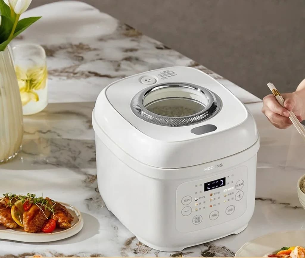 Aparat electric de gătit orez 3L cu vas interior ceramic, 600W