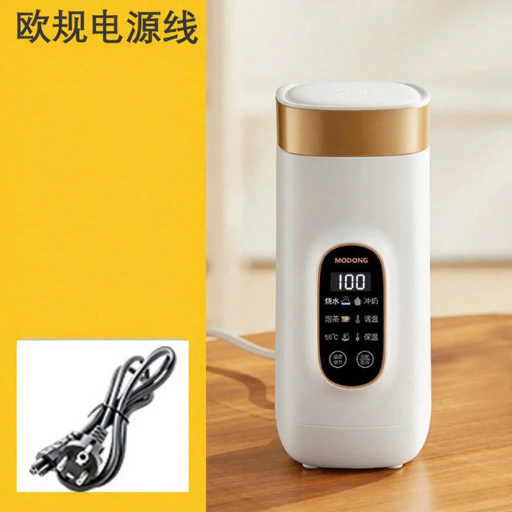 Cană electrică portabilă de încălzire 650ml cu vas interior 304 sau 316