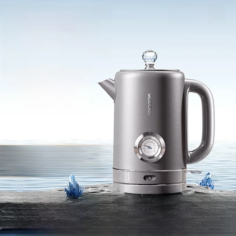 Fierbător electric din titan pur 1.8L cu afișaj al temperaturii