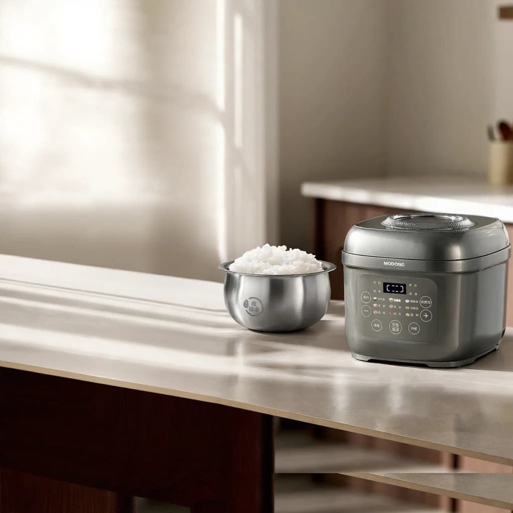 Orezier electric cu vas interior placat cu titan, 2L/3L