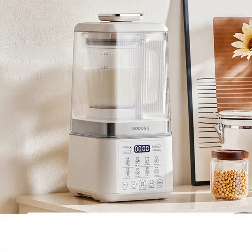 Blender cu încălzire, cu două cupe și menținere automată la cald