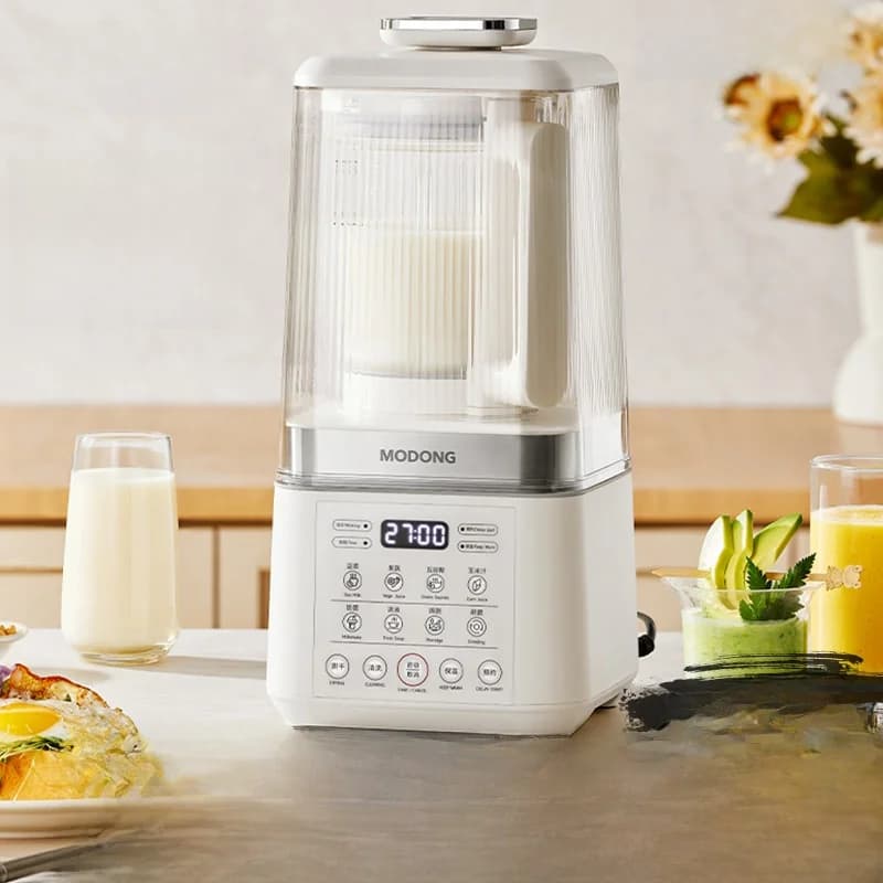 Blender electric de mare viteză cu încălzire și aparat de făcut lapte de soia