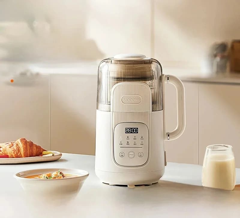 Blender cu încălzire 1,2L, control tactil, corp din sticlă