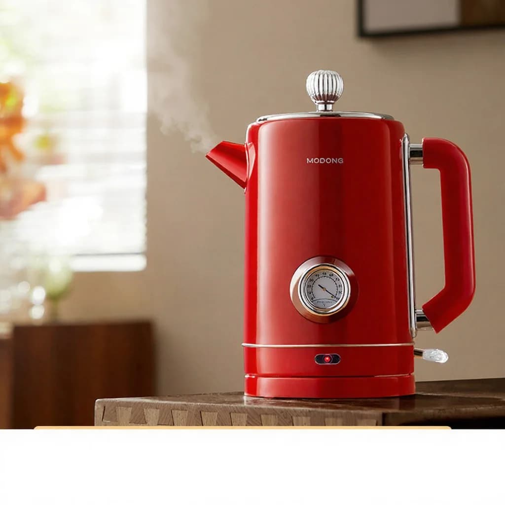 Fierbător electric din oțel inoxidabil 304 1.8L, menținere la cald, 1500W