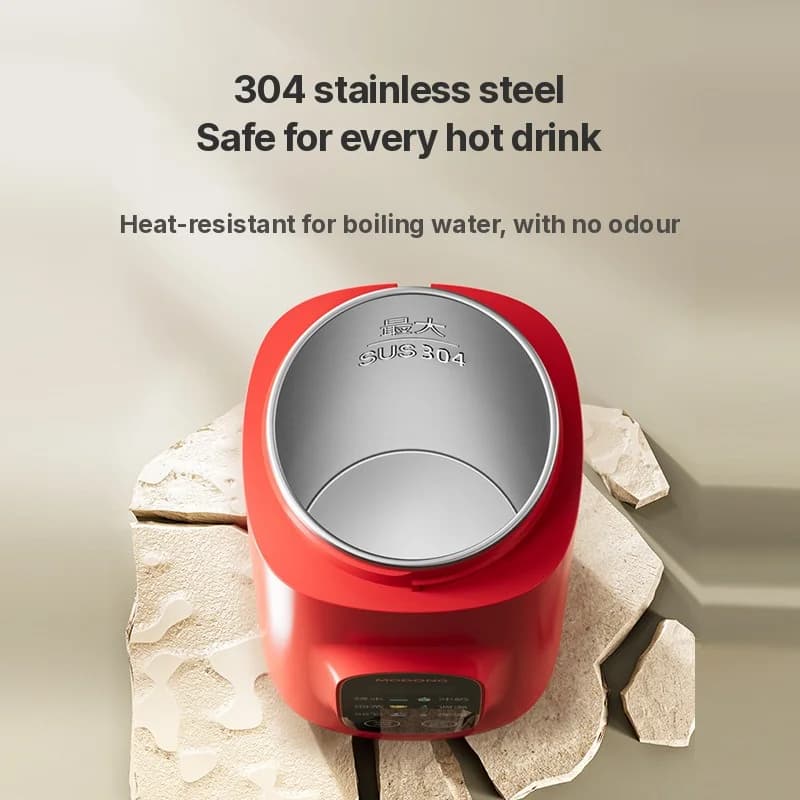 Ceașcă electrică portabilă pentru încălzirea apei, 650 mL, insert 304, 220V