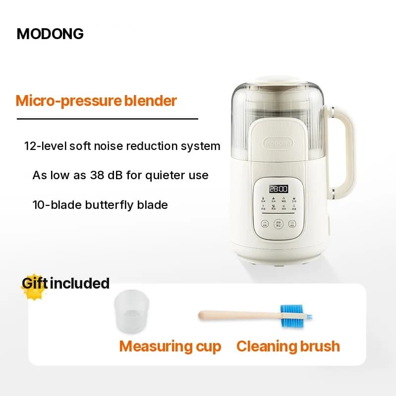Blender electric de mare viteză pentru lapte de soia, cu încălzire
