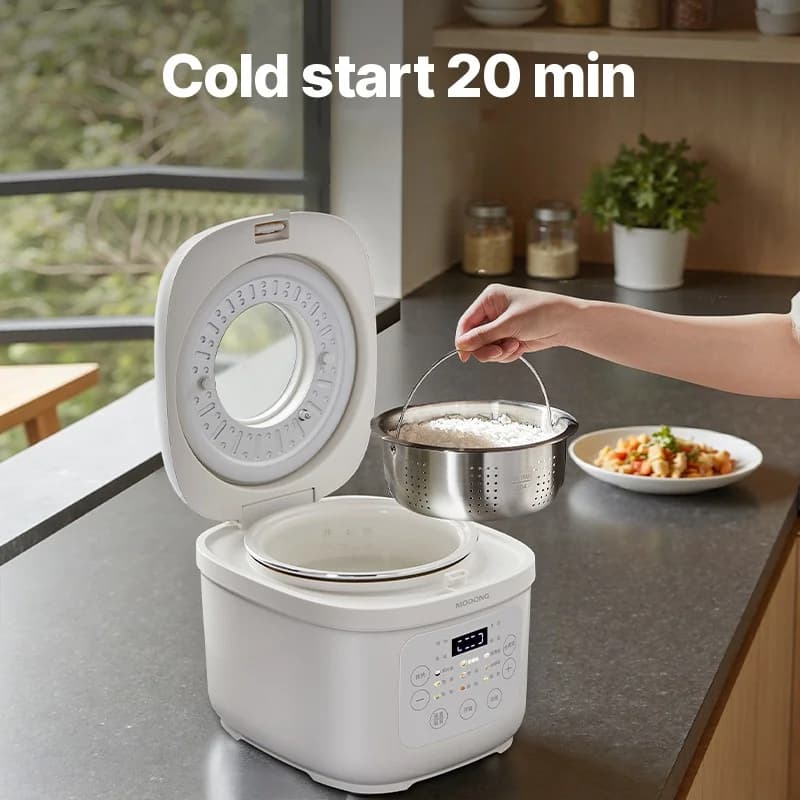 Oală electrică de gătit orez 3L cu vas interior ceramic, 600W