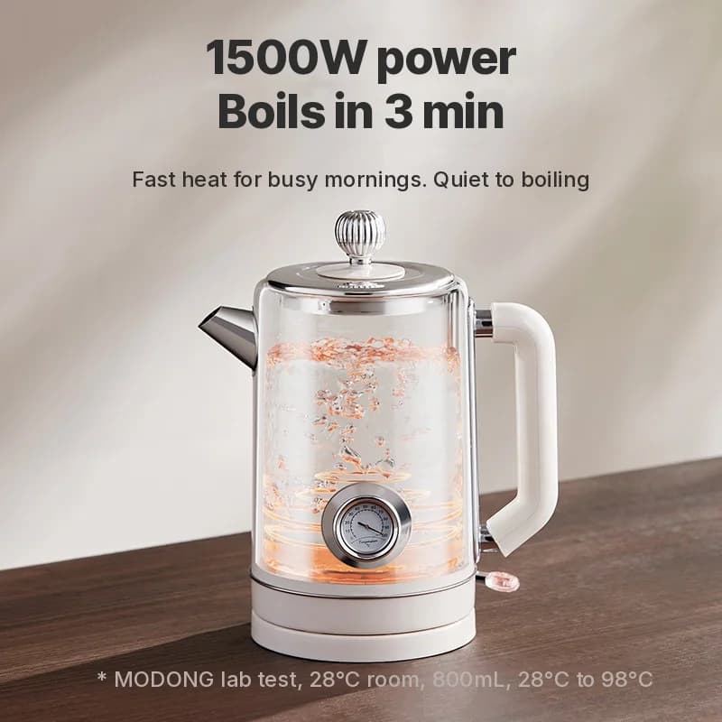 Ceainic electric cu oprire automată și menținere la cald 1.8L