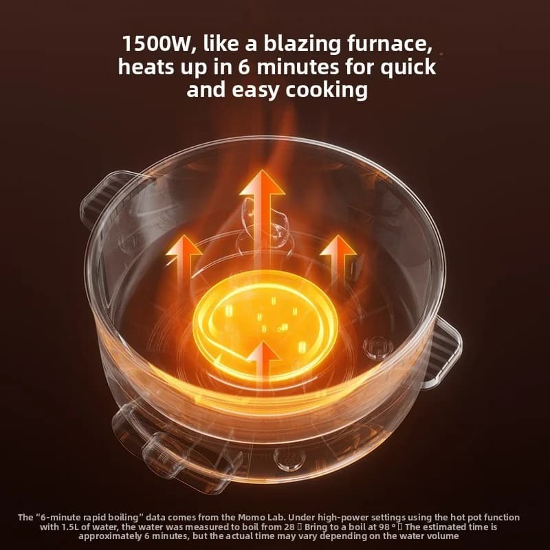 Oală electrică de gătit cu aburitor, 7L sau 8L, 220V