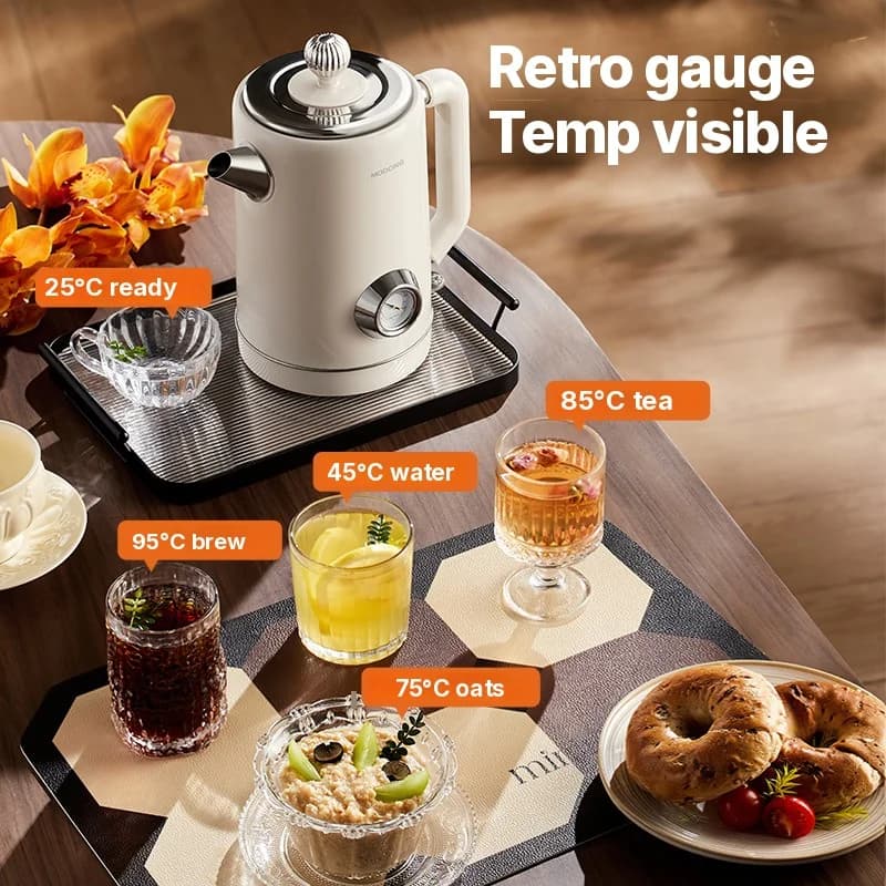 Ceainic electric cu oprire automată și menținere la cald 1.8L