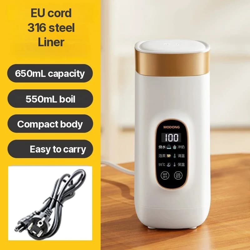 Ceașcă electrică portabilă de încălzire cu funcție de menținere a căldurii
