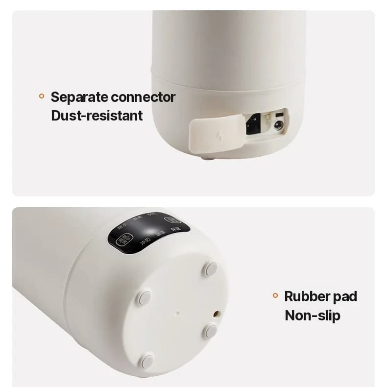 Cană fierbător electrică portabilă pentru călătorii, auto și priză 1L