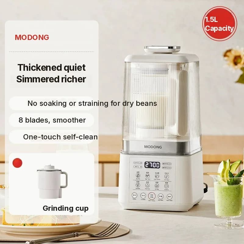 Blender încălzit pentru supă, suc, hrană pentru bebeluși, lapte de soia