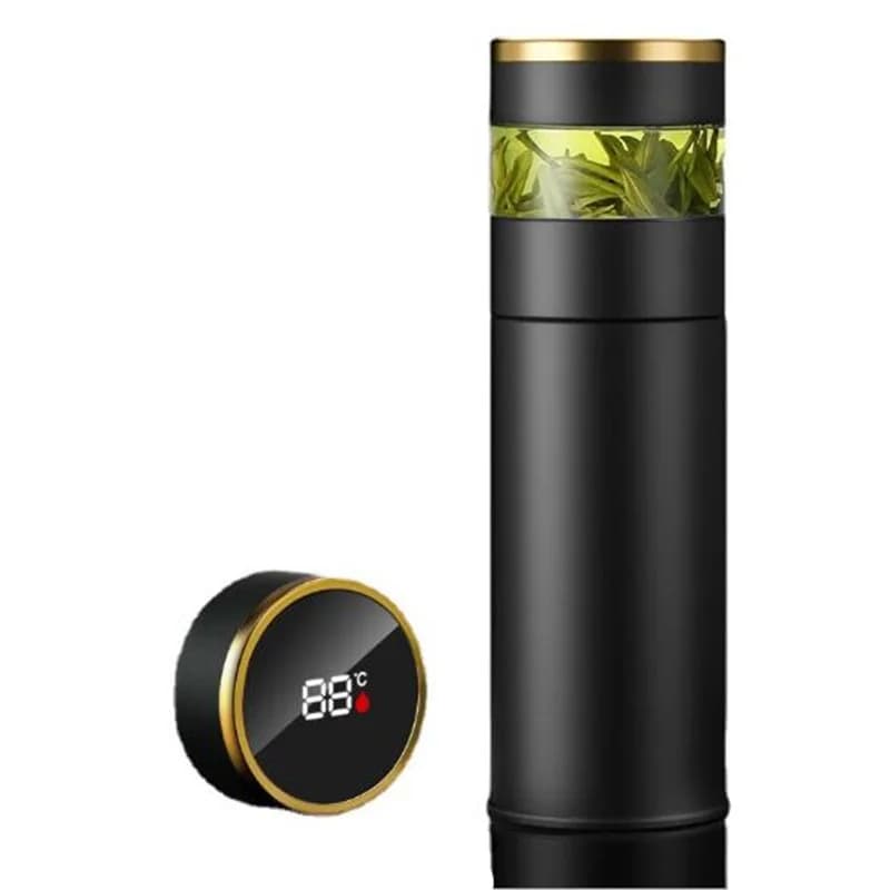 Bidon termic 450ml cu infuzor de ceai