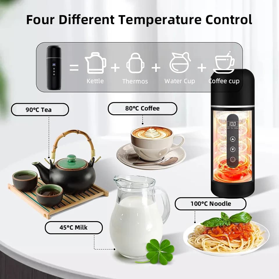 Cană termică auto 500ml 12V/24V