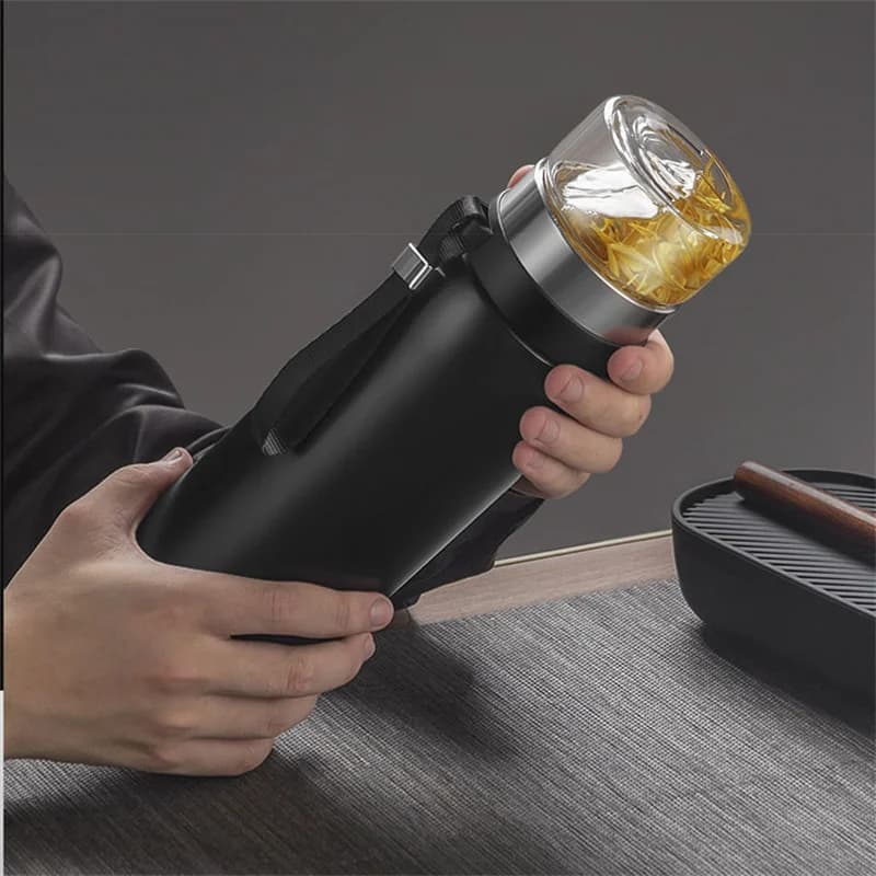 Termos cu infuzor pentru ceai 750ml/1100ml