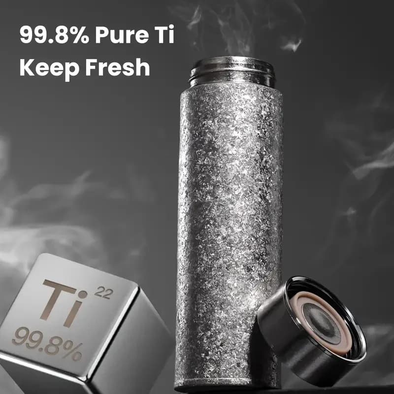 Cană termică din titan pur 500ml